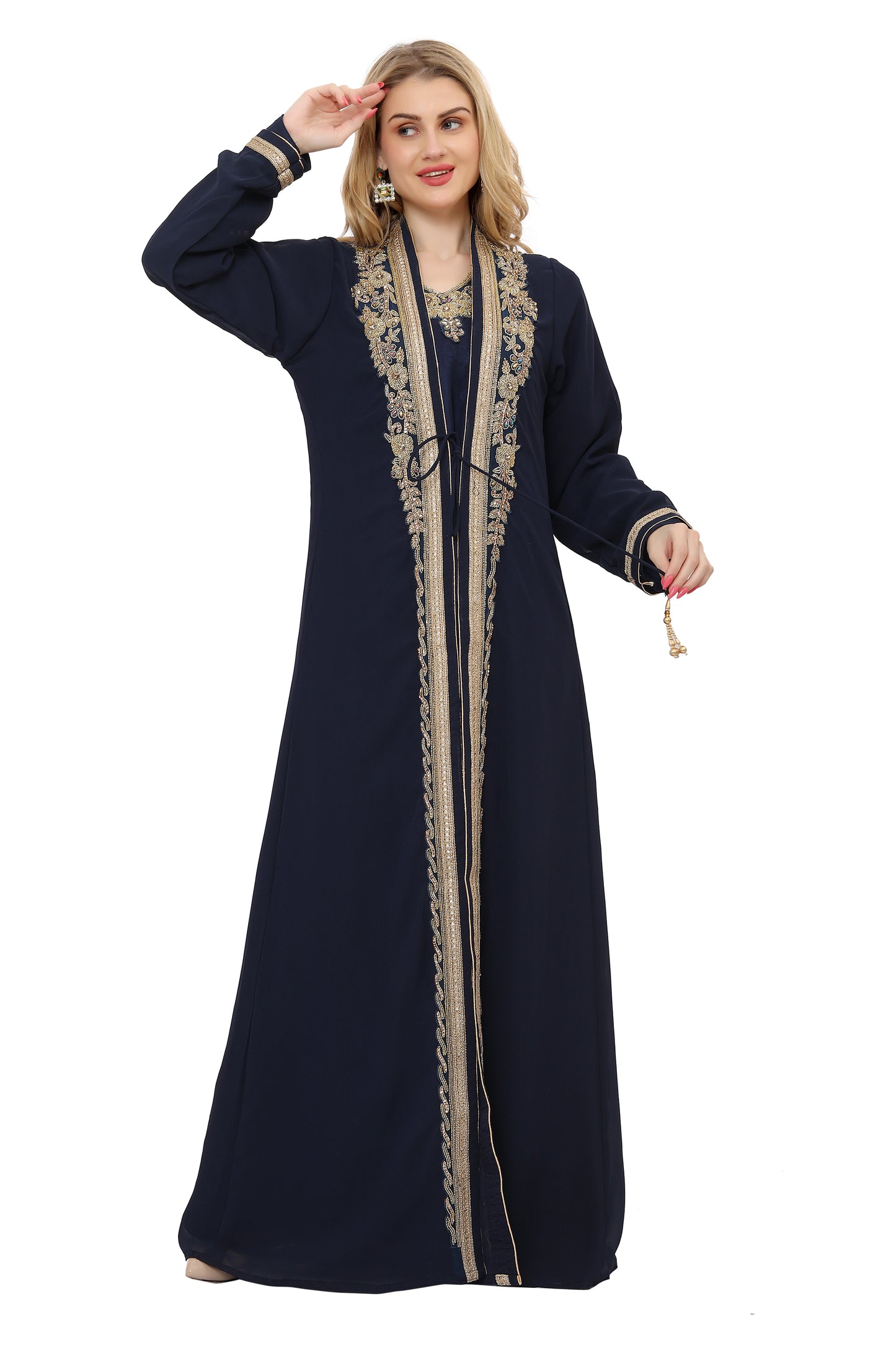 Long Sleeve Arabic Dubai Woman Evening Dress Formal Elegant Prom Dress  Party Gown Women's - R. B International African Fashion at Rs 7500/piece,  Mumbai | ID: 23805195397
